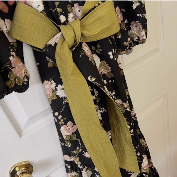 Tuckernuck Dress Maxi Floral Pockets Midnight Garden - Picture 5 of 10